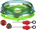QuadDrive Interstellar Drop Battle Set, 2 Battling Tops and 2 Launchers C300