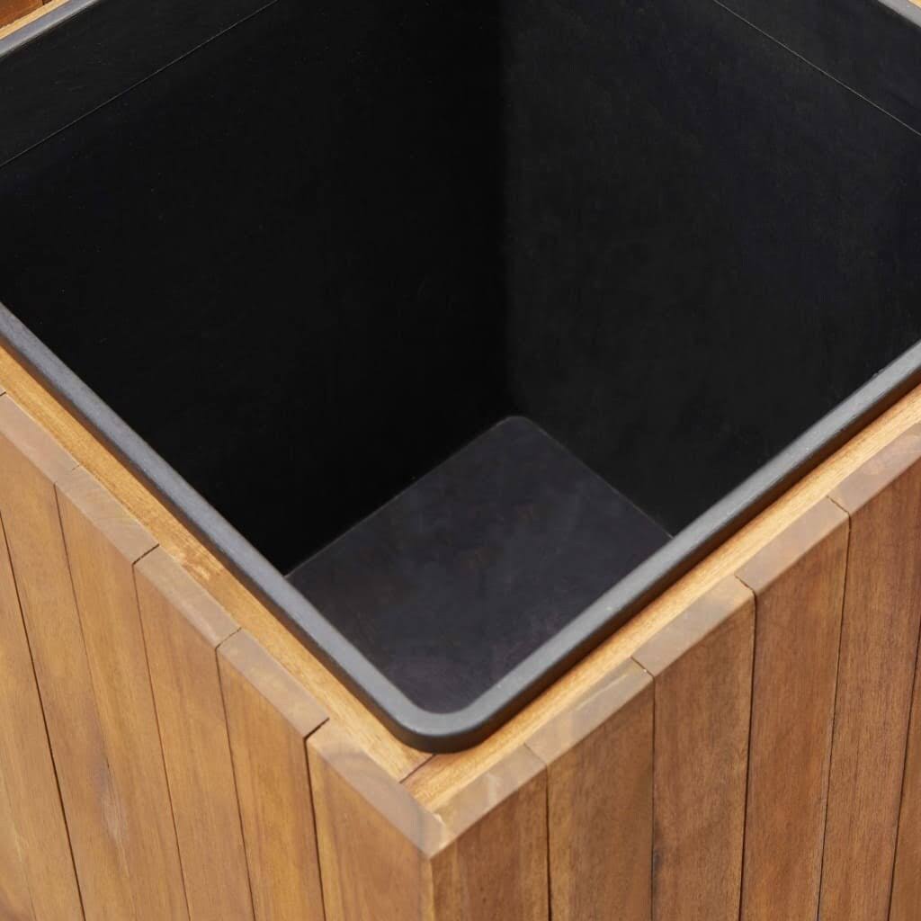 Garden Raised Bed Pot Solid Acacia Wood B77020