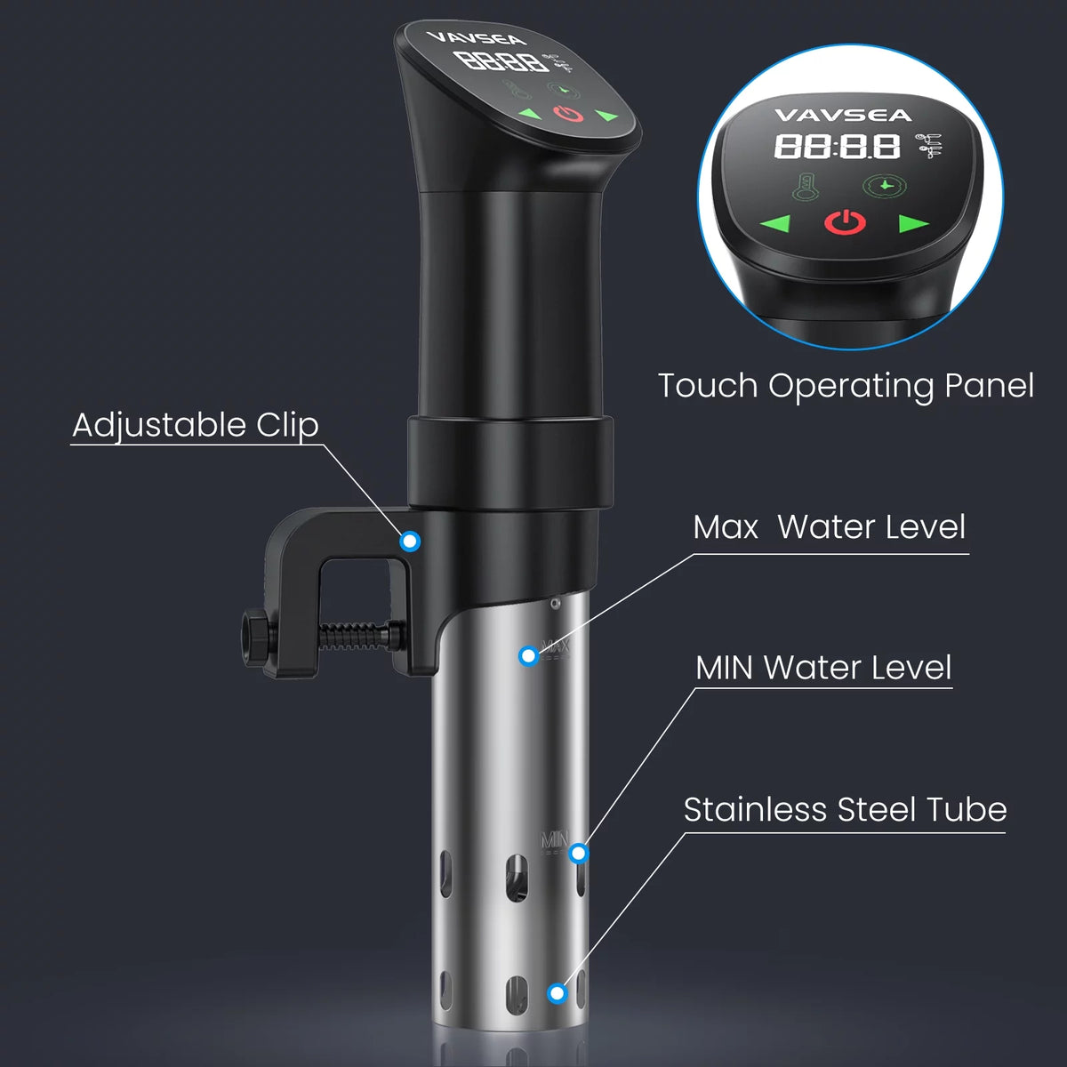 Precision Immersion Circulator with Digital Touch Screen V27151