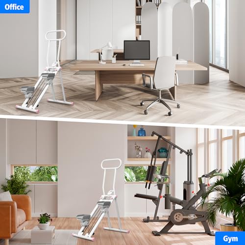 Folding Vertical Climber with Adjustable Handlebar D44638