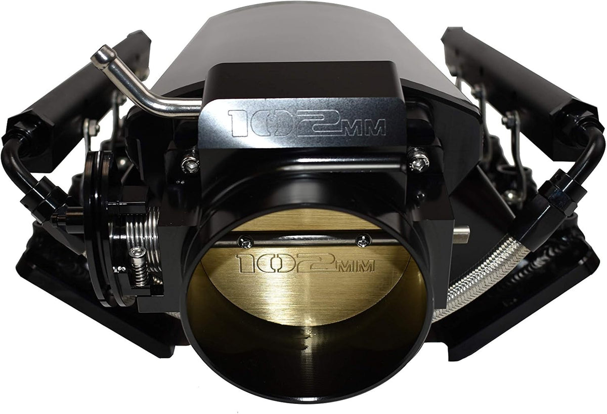 102mm Throttle Body Intake Manifold Black O689988