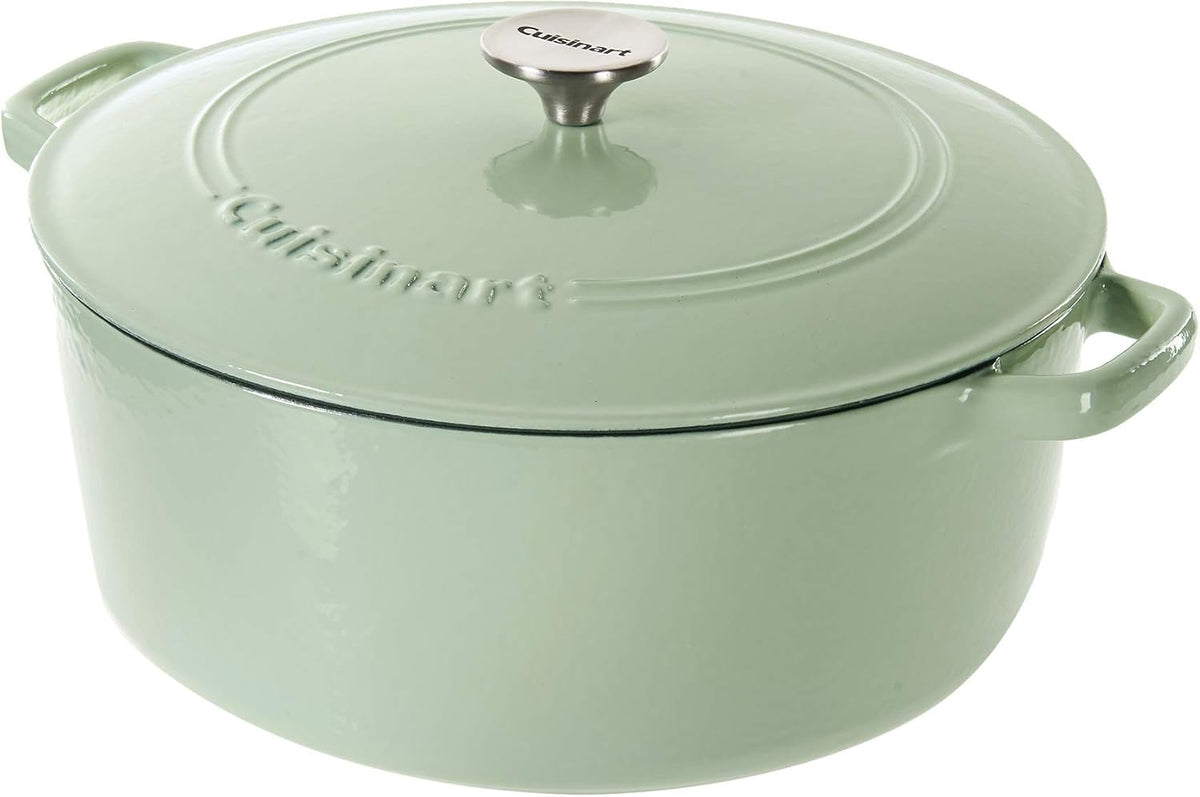 Enameled Cast Iron 7-Quart Covered Casserole P396