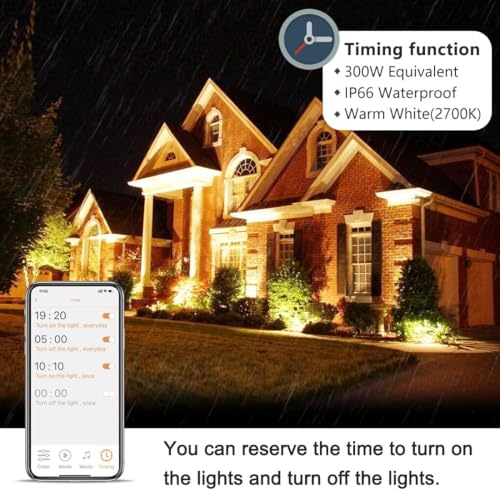 30W RGBW Color Changing LED Flood Light 2 Pack A382