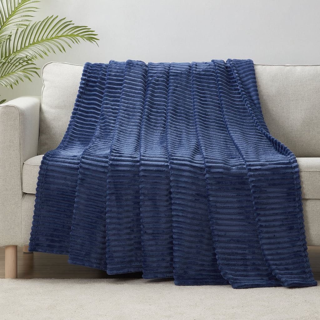 Soft Lightweight Plush Fleece Queen Size Blanket Z45323