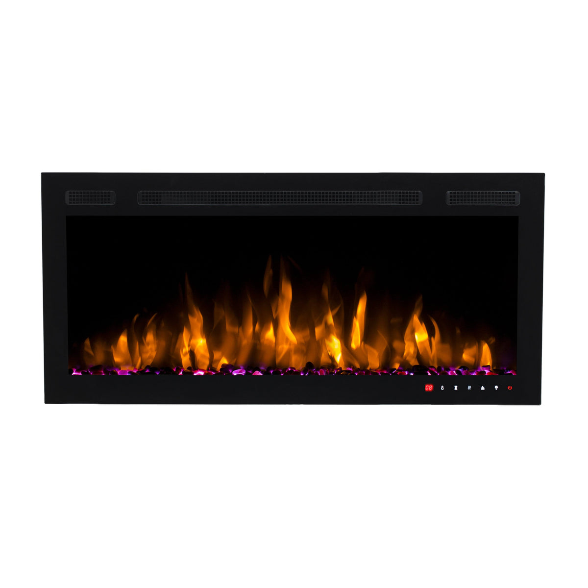 36 inch Wall Mount and Recessed Electric Fireplace P3720