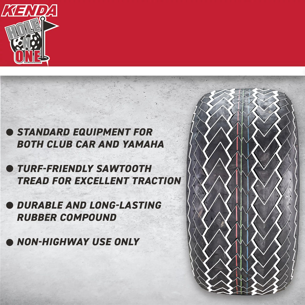 205/50-10 4 Ply Tubeless Golf Cart Tires 4 Pack Z13198