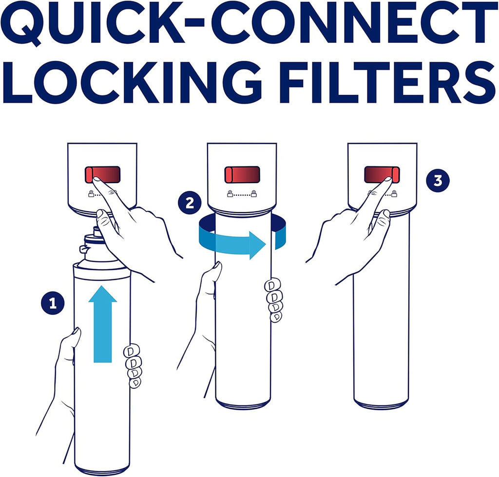 White Pack of 2 Filter Replacement Kit L6331