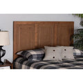 Ash Walnut Finished Wood Full Size Headboard M17622