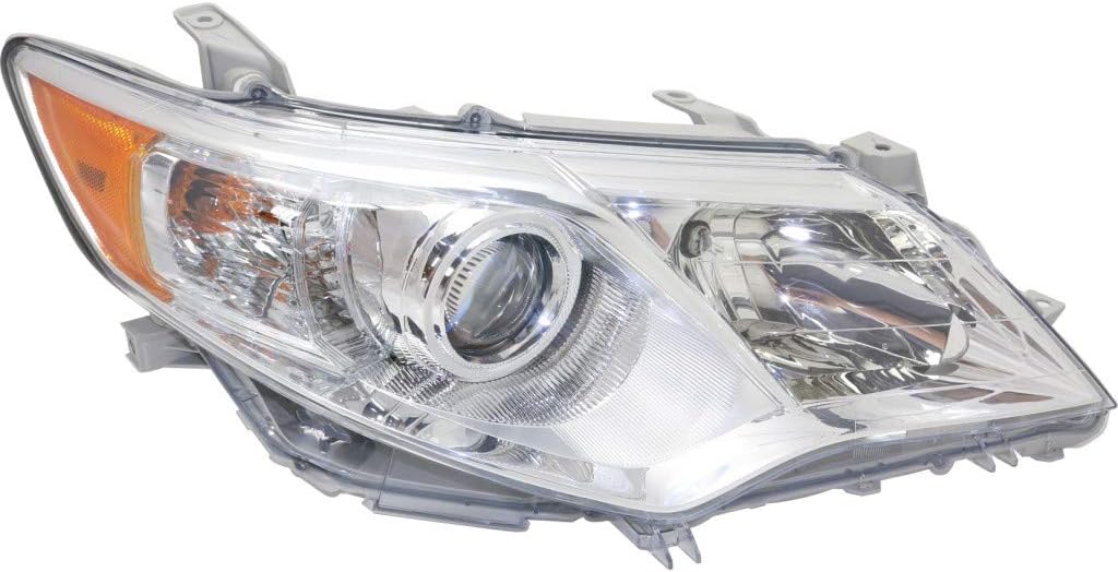 Halogen Headlight Assembly Pair for Toyota Camry 2012-2014 Q5644