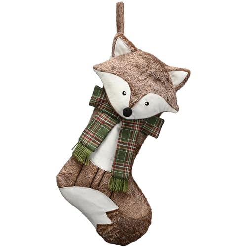 21 Inch Fabric Christmas Stockings U587593