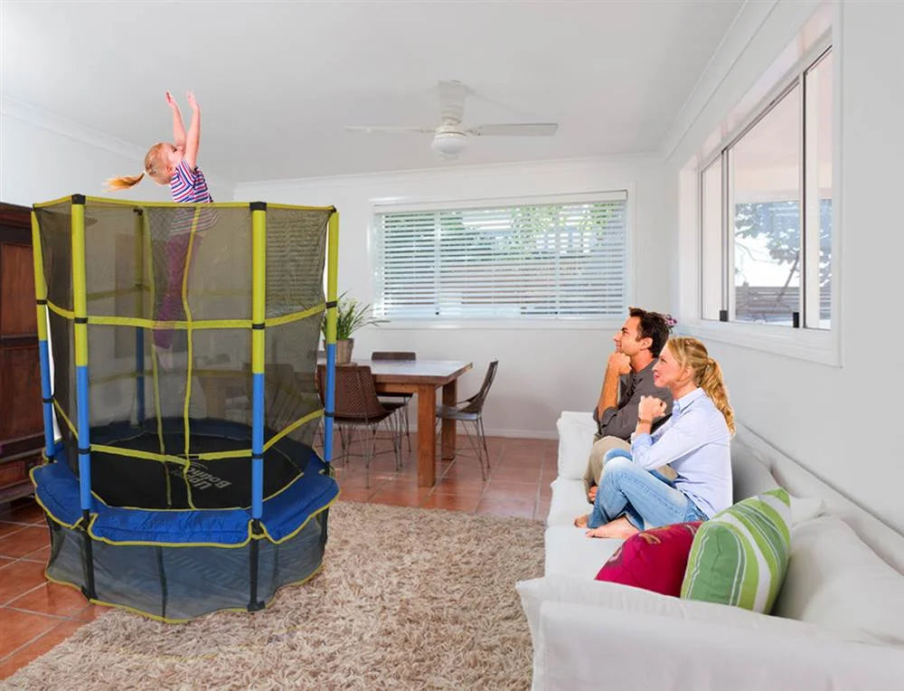 55" Kiddy Trampoline & Enclosure Set A477