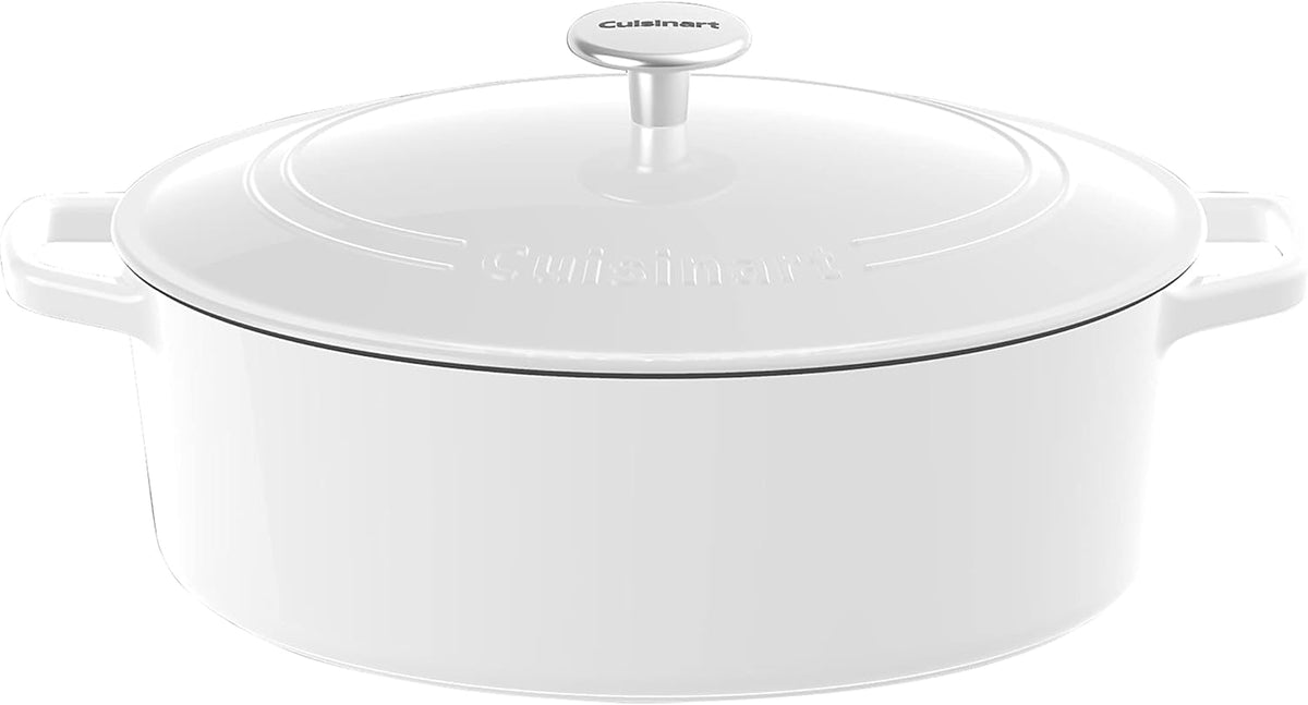 Enameled Cast Iron 7-Quart Covered Casserole P396