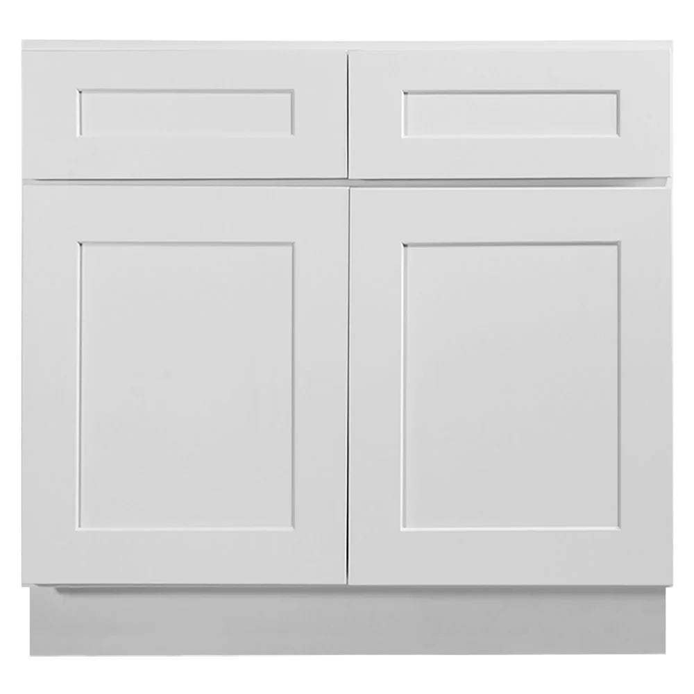 White Shaker Base Kitchen Cabinet 36x34.5x24 I487