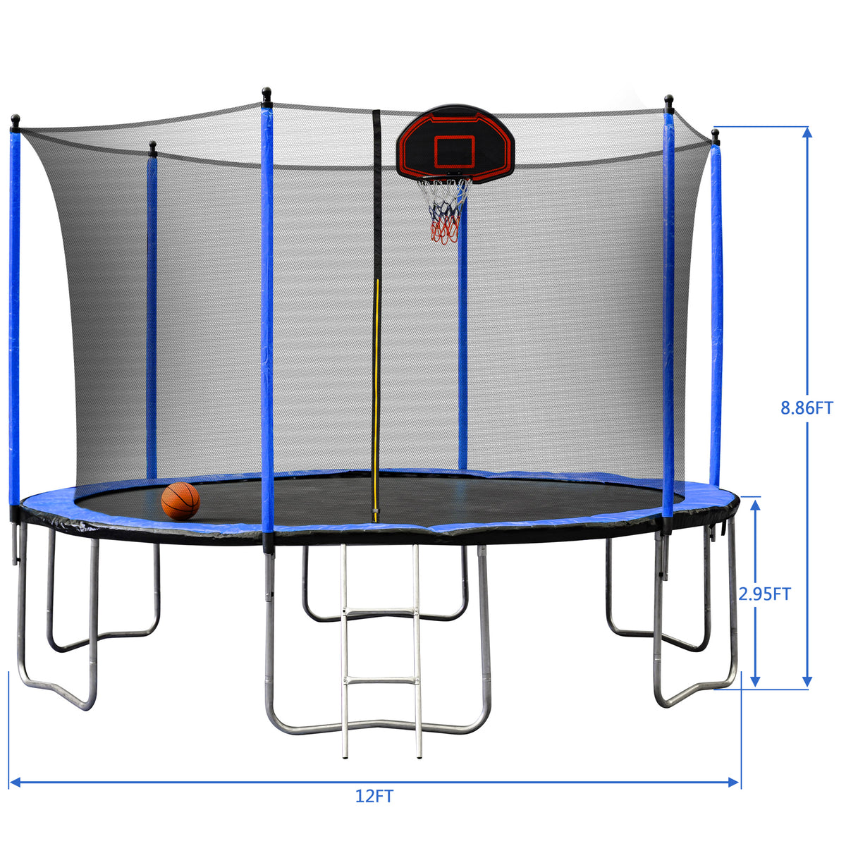Blue Trampoline O8941