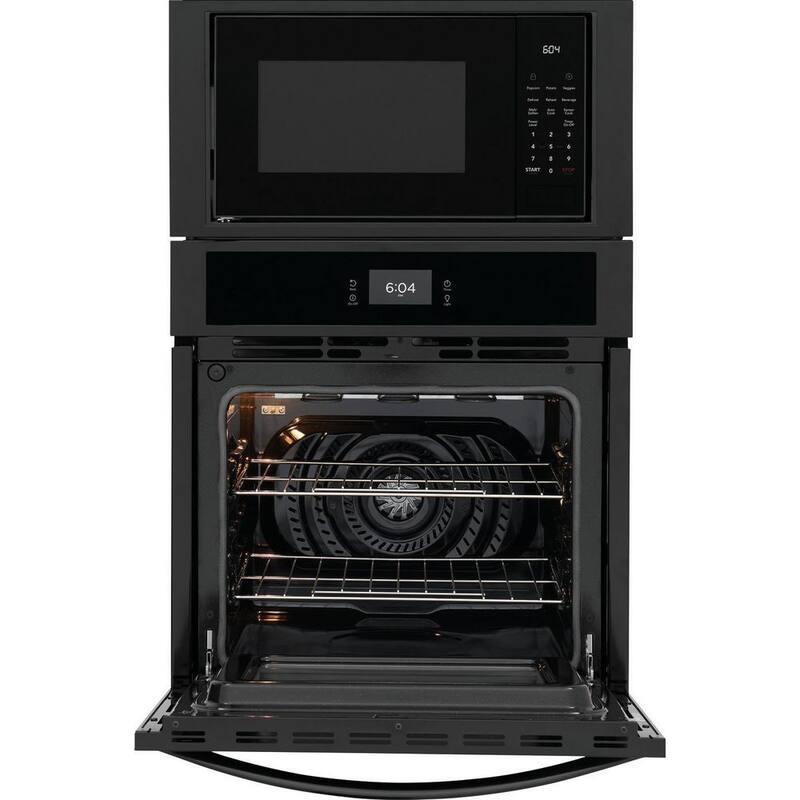 Electric Built-In Wall Oven and Microwave Combination in Black L22656