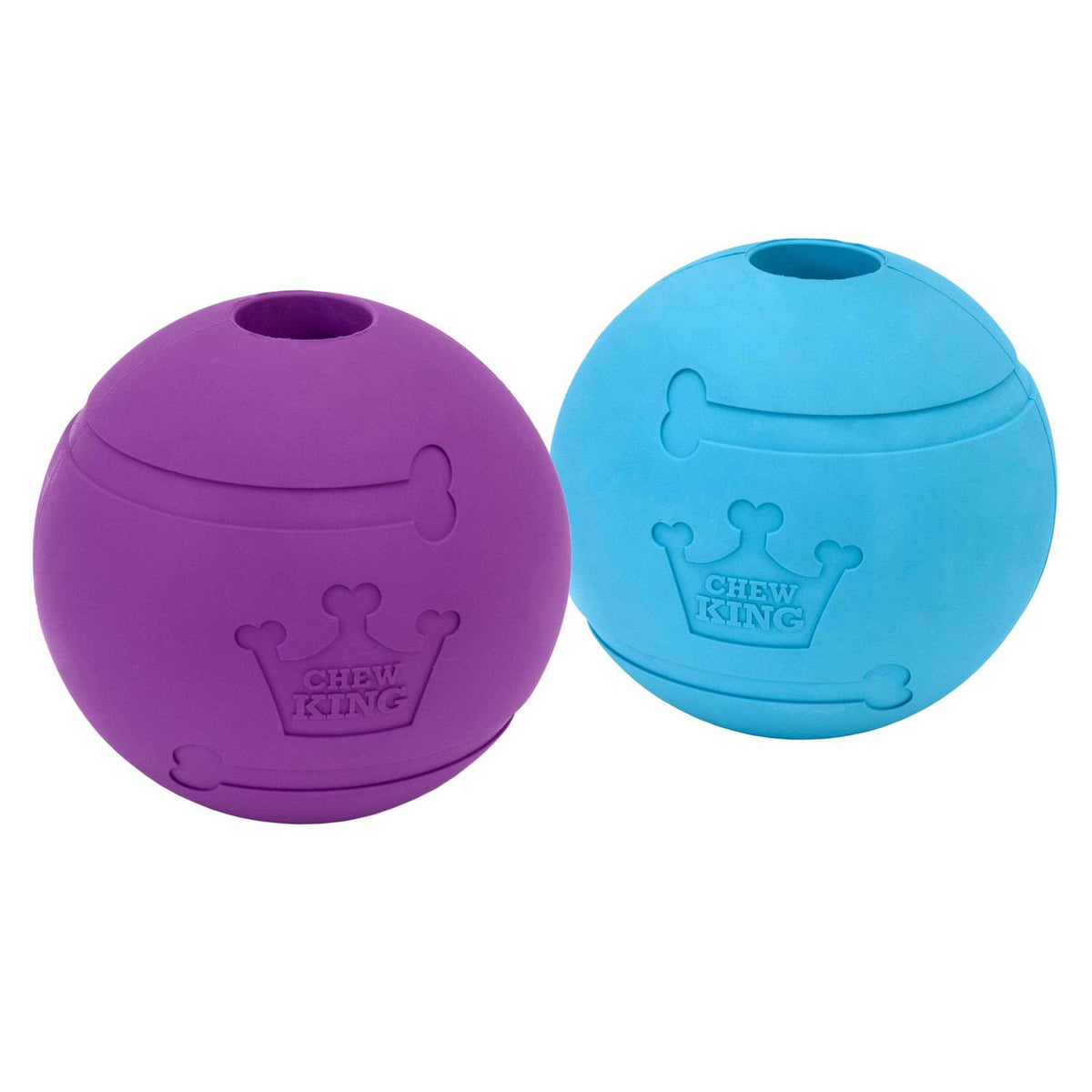 Extremely Durable Natural Rubber Dog Fetch Balls 4 inch Q276039