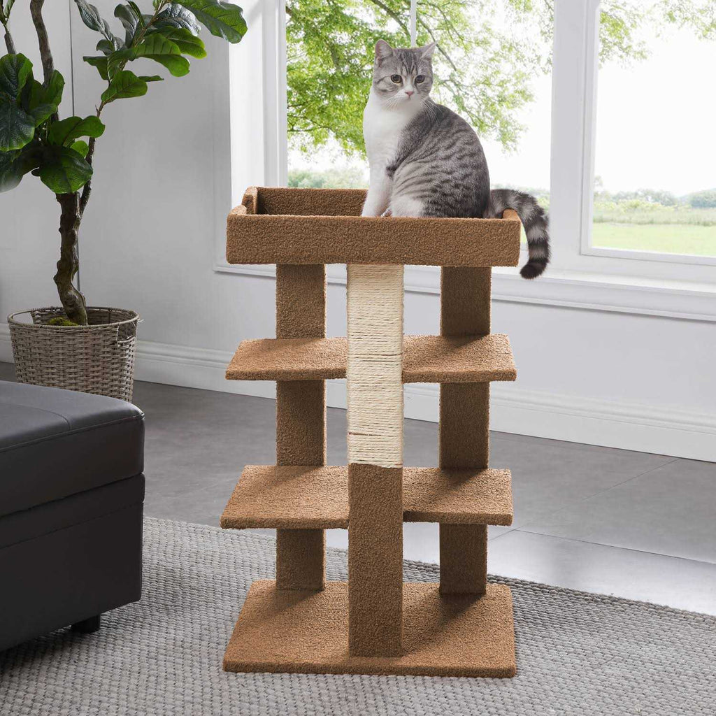 Cat Tree with Scratching Post P802471