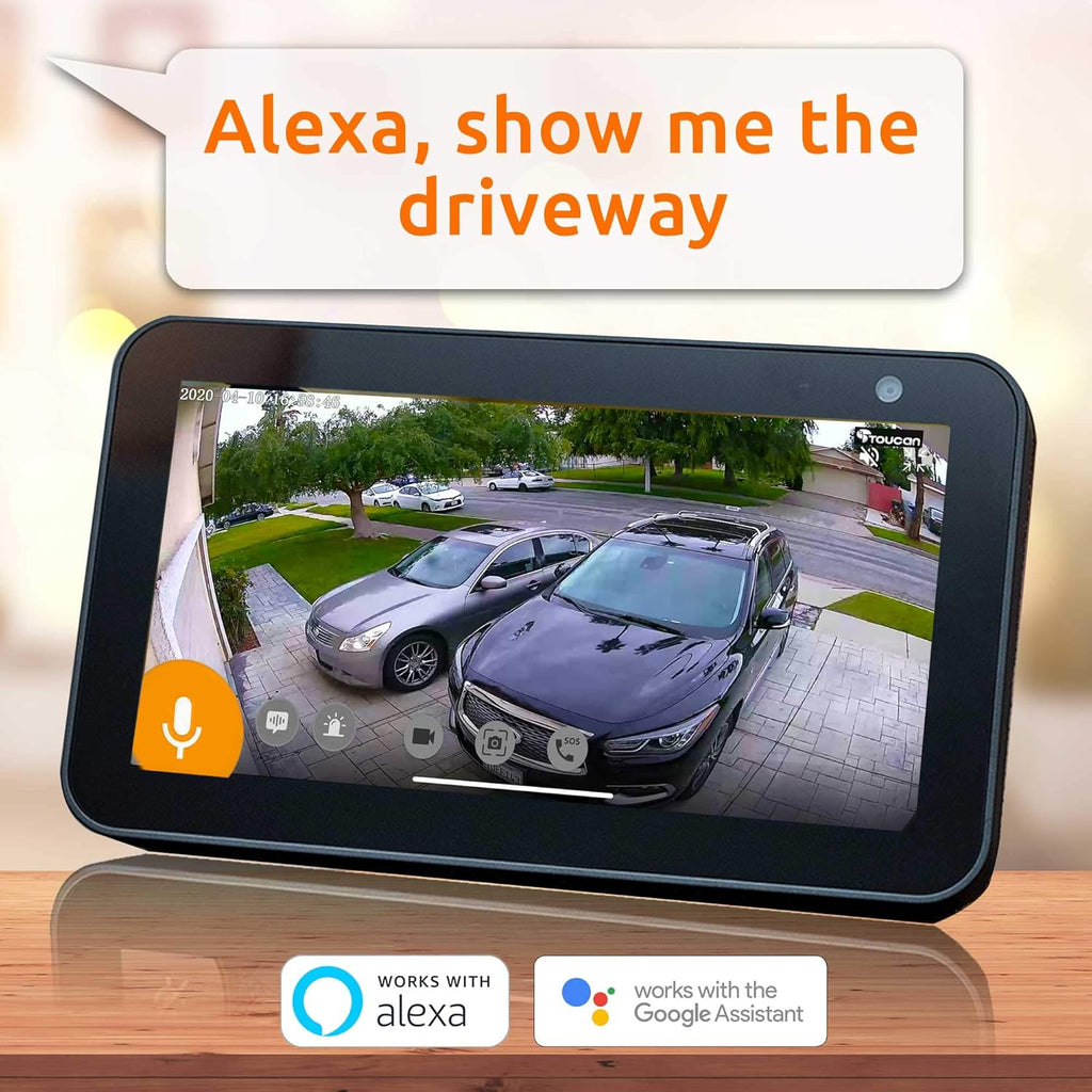 Wireless Battery Powered Security Camera, 1080P, Night Vision S807