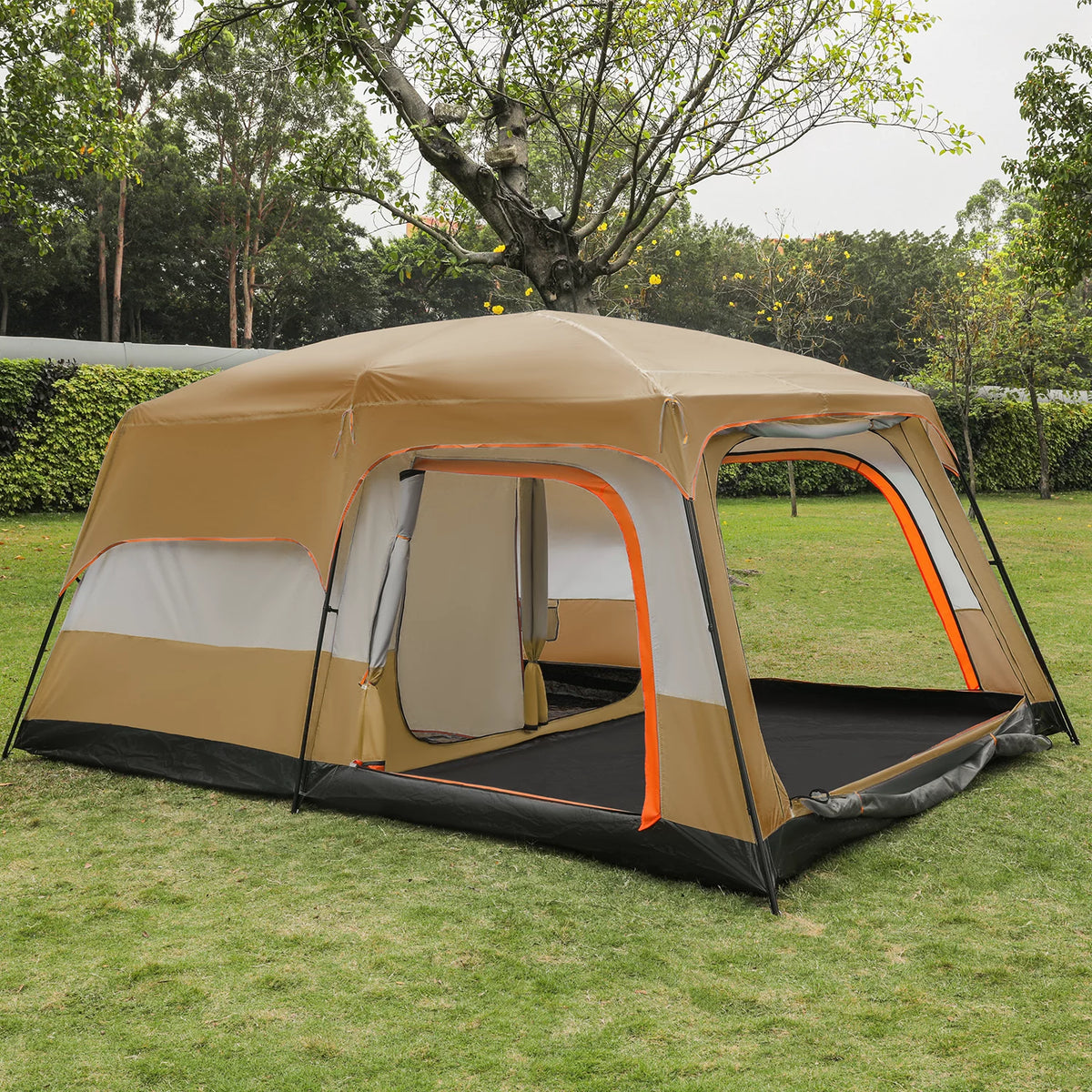 Extra Large 5-8 Person Waterproof Double Layer Cabin Tent V502687