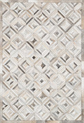 Ivory Grey 5' x 7'6 Rug L995