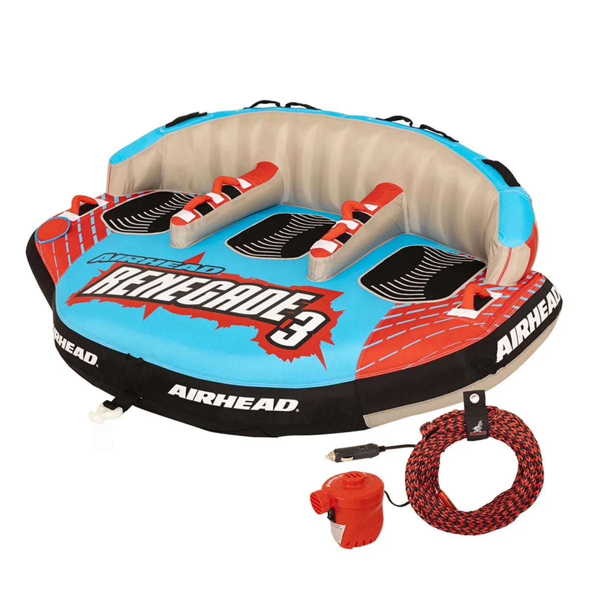 3 Person Inflatable Towable Water Tube I602784