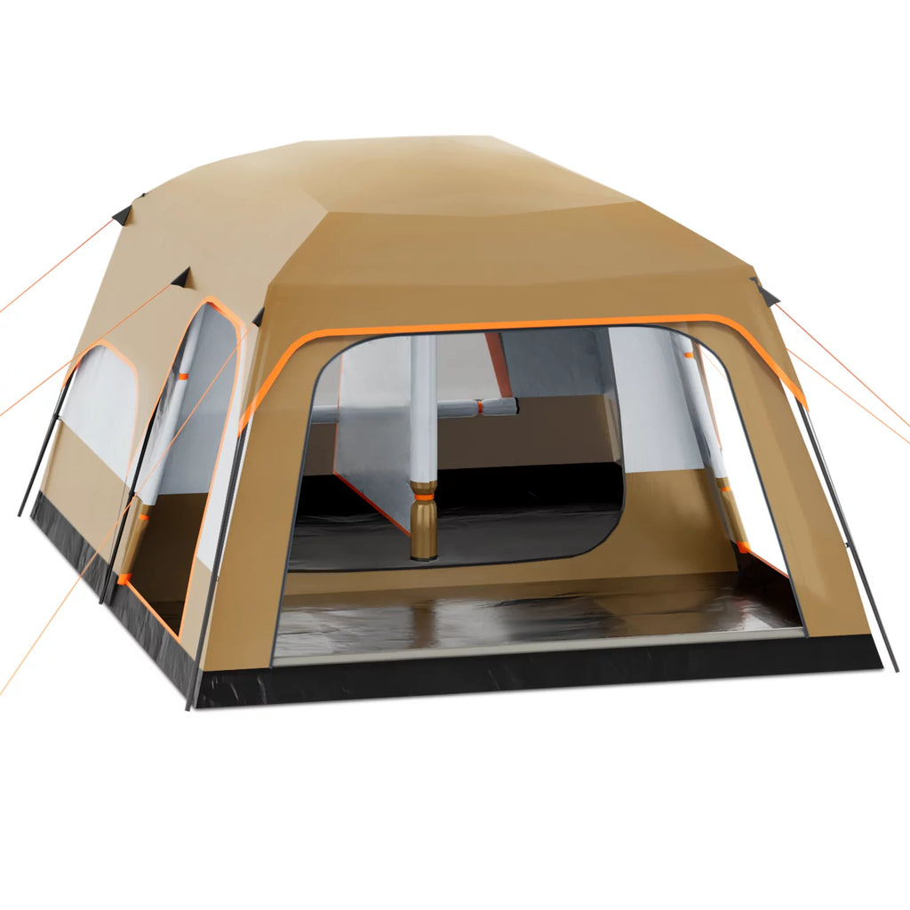 Extra Large 5-8 Person Waterproof Double Layer Cabin Tent V502687