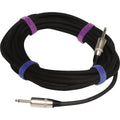 12g Speaker Cable 1/4" to 1/4" 50 ft. Black Z405