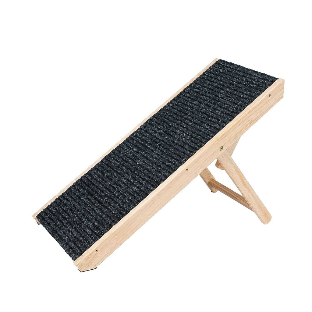19 Tall Adjustable Wooden Folding Portable Dog & Cat Ramp P168724