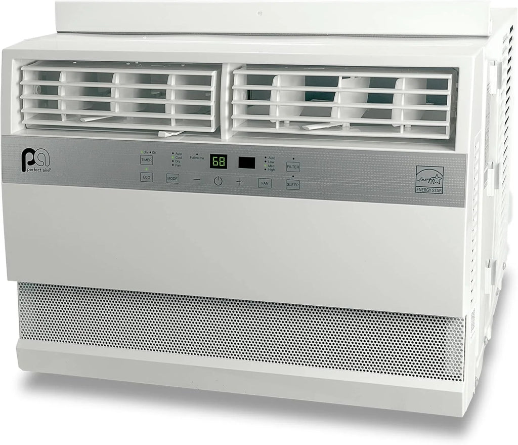 115-Volt Flat Panel Window Air Conditioner C4364