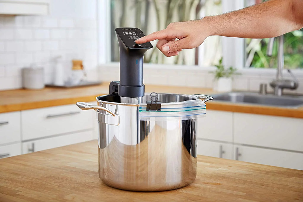 Sous Vide Precision Cooker 1200 Watts Black and Silver B281