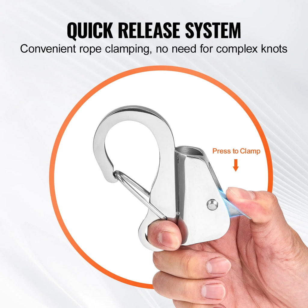 Boat Anchor Hook Knotless Anchor System Stainless Steel with Quick Release F980