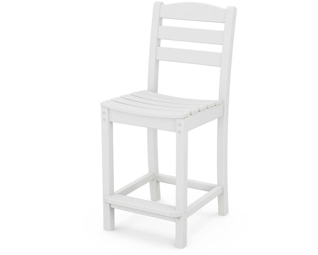 White Counter Side Chair E454