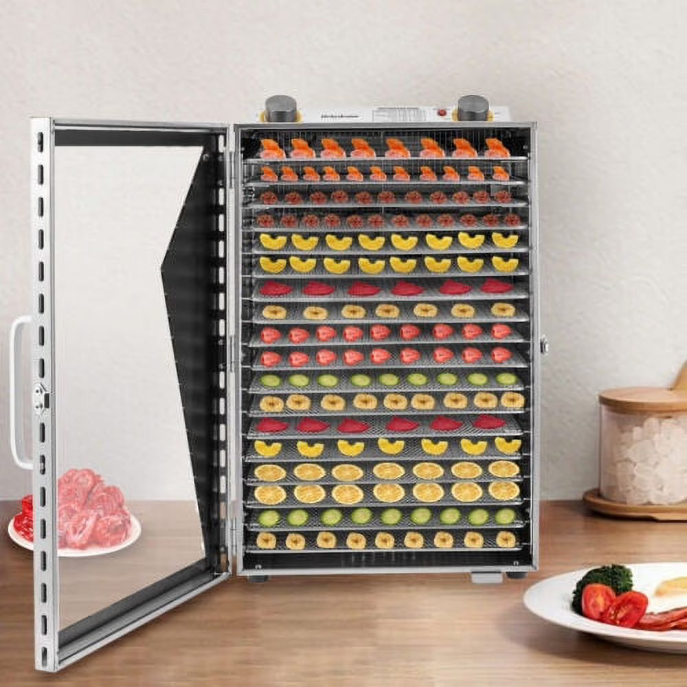18 Trays Food Dehydrator Machine 304 Stainless Steel R77183