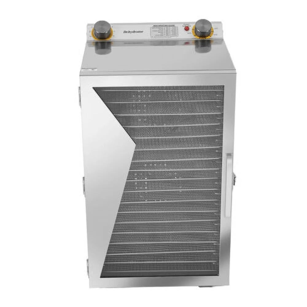 18 Trays Food Dehydrator Machine 304 Stainless Steel R77183