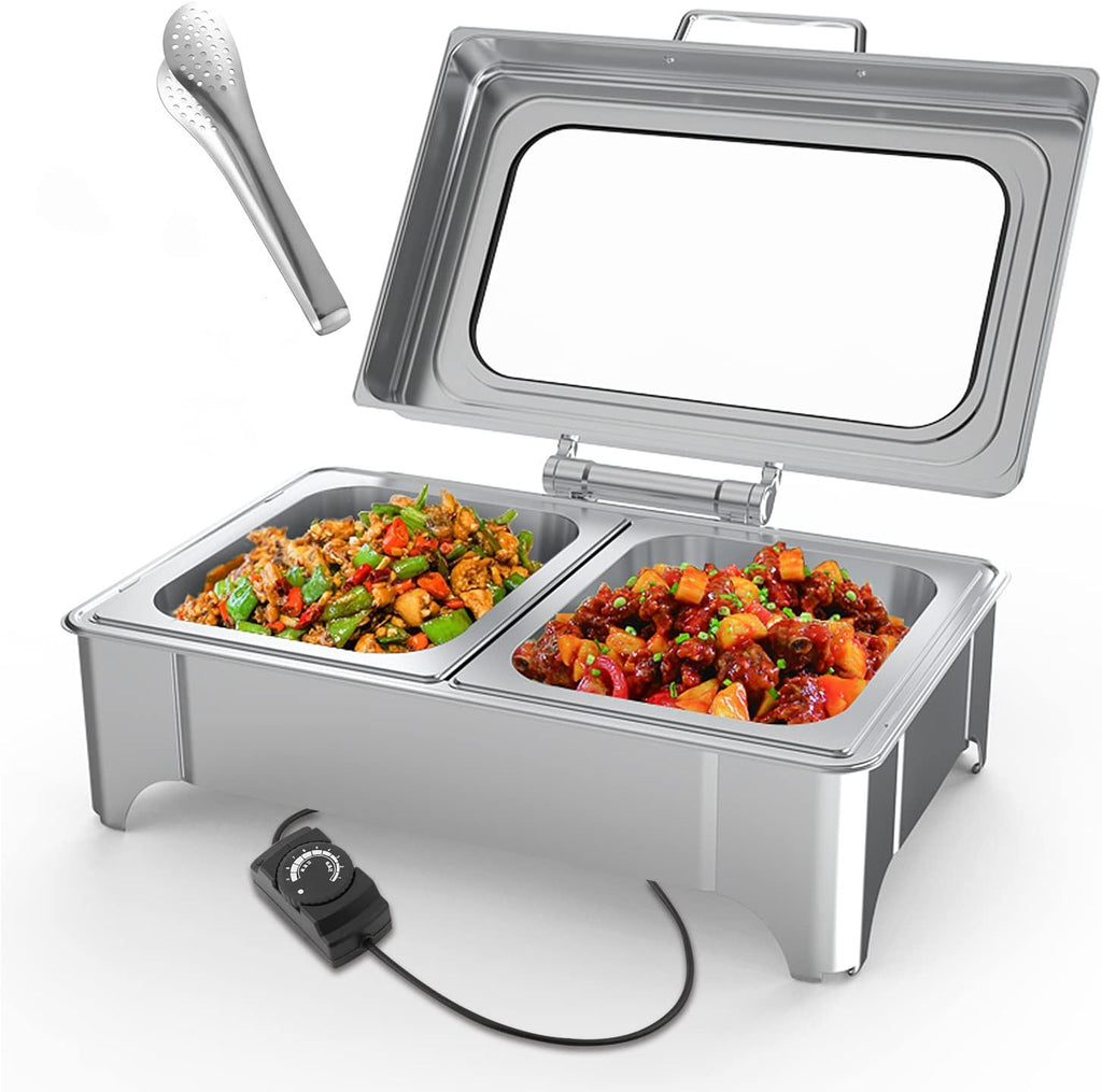 Chafing Dish Buffet Set Electric Plate Heating K121