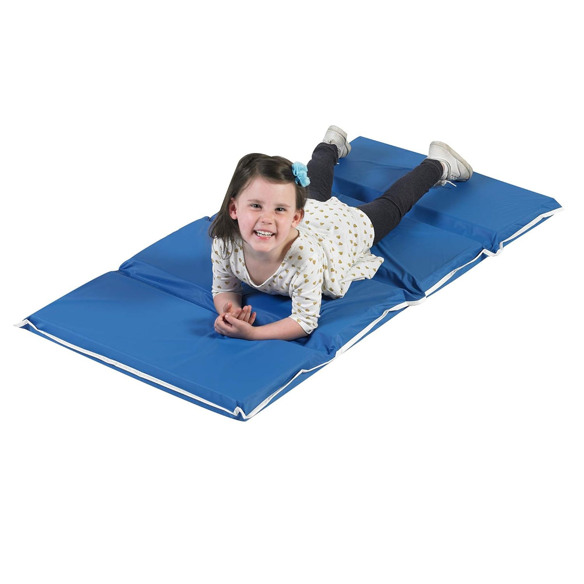 Blue 4-Fold Foam Rest Mats, 5 Pack T666986
