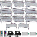 LED Storefront Lights 400pcs RGB with Remote Controller Waterproof Strip Lights T33657