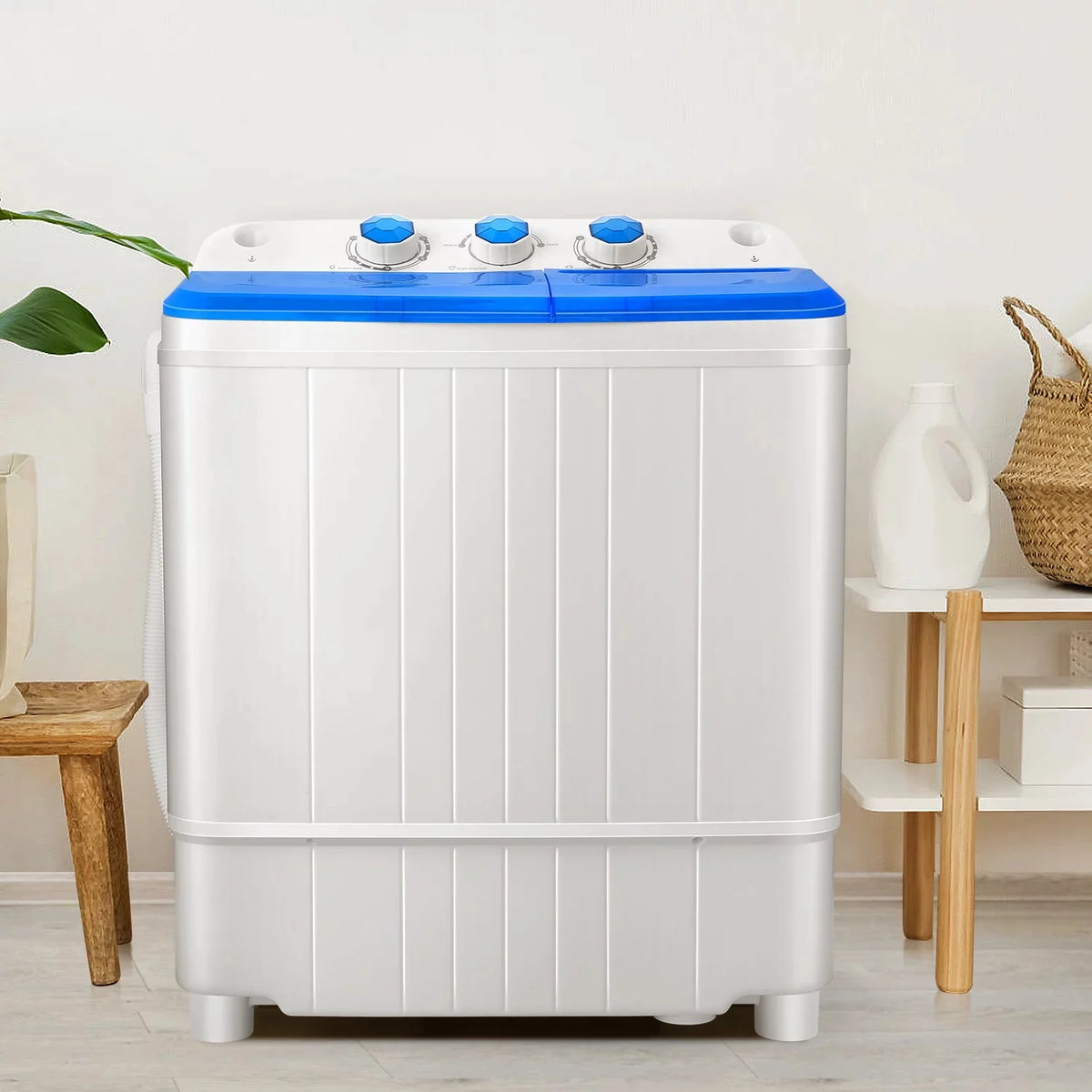 11lbs Washer & 6.6lbs Spin Dryer Combo Washing Machine Z971284
