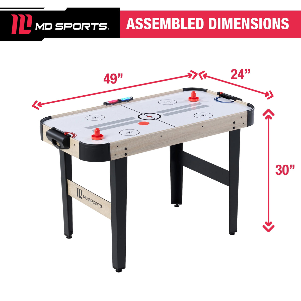 48 Air Powered Hockey Table Z6752