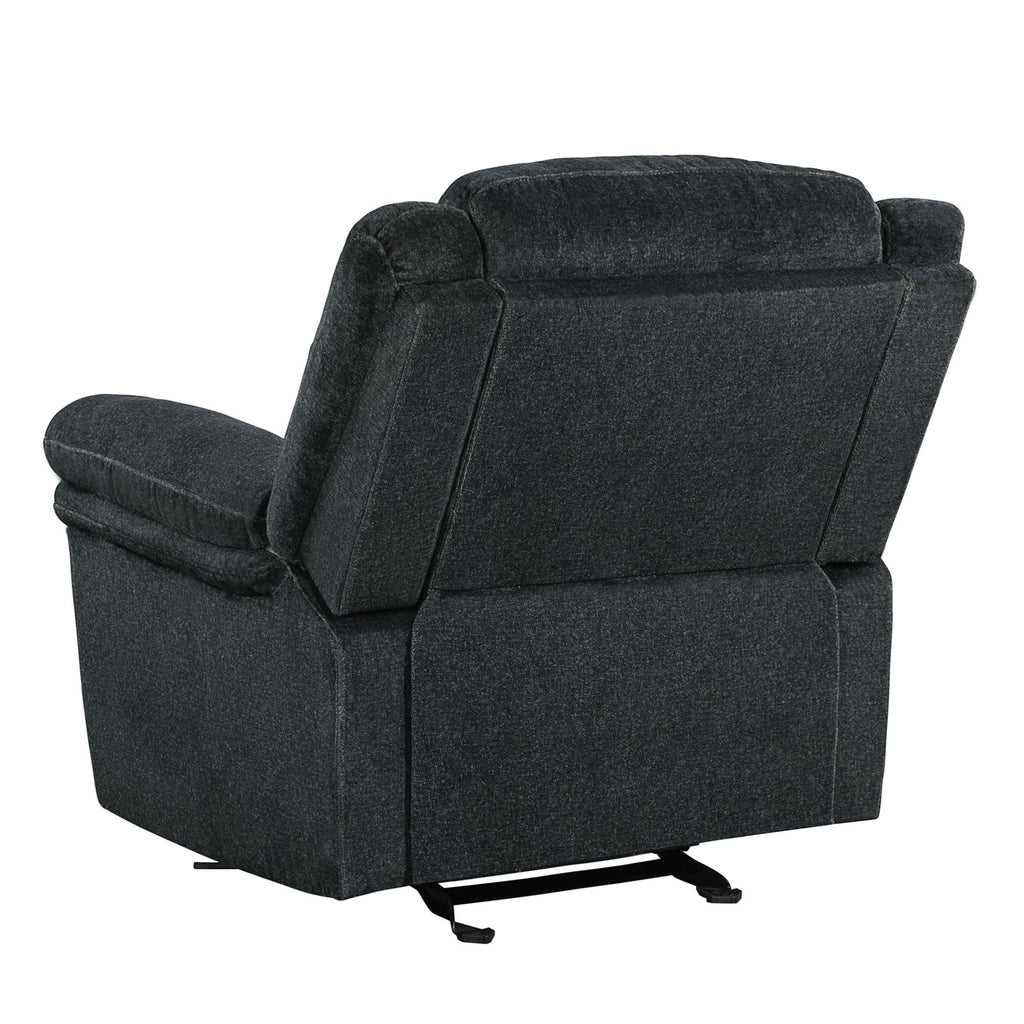 Dark Blue Manual Reclining Sofa I330400