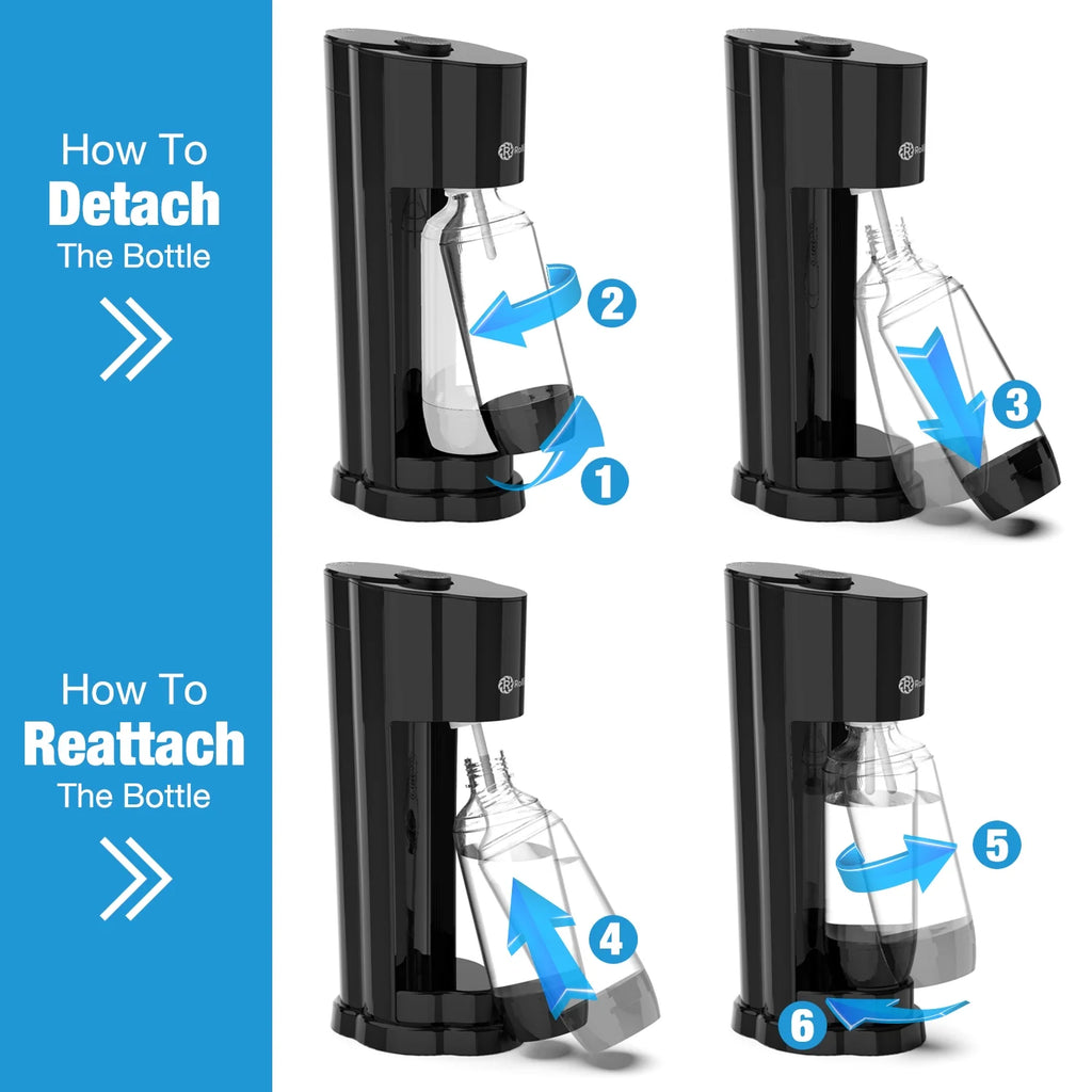 Sparkling Water Maker with BPA-free Water Bottle T594098