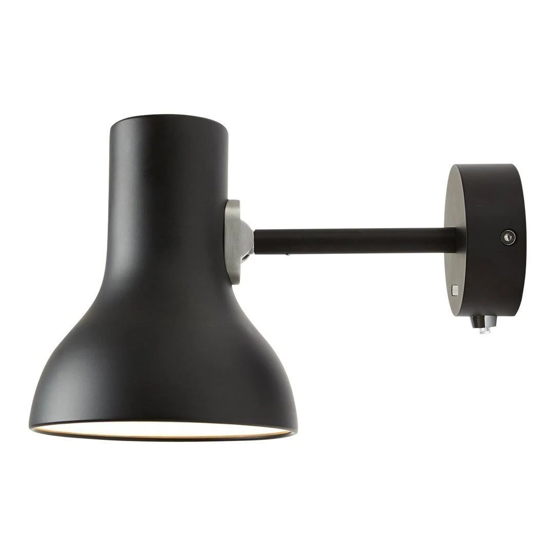 Jet Black Wall Light Y10626
