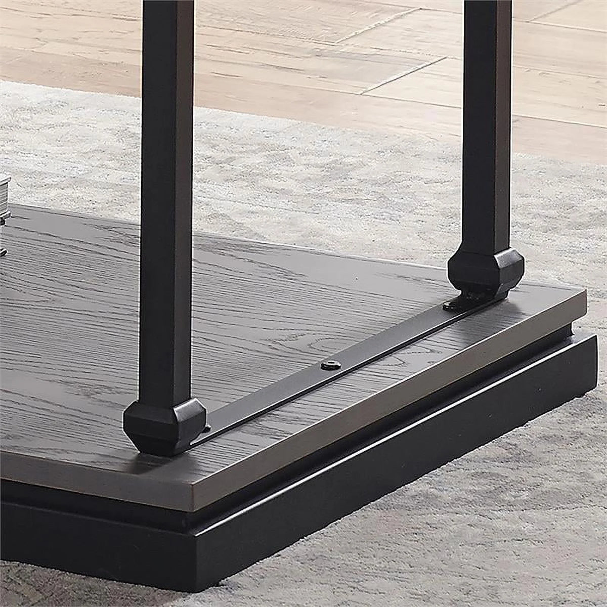 Wood 1-Shelf Coffee Table E8479