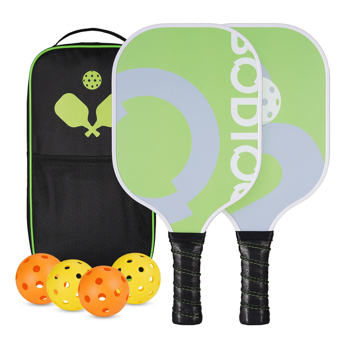 Pickleball Paddle Set with 4 Pickleball Carry Bag Fiberglass N929988