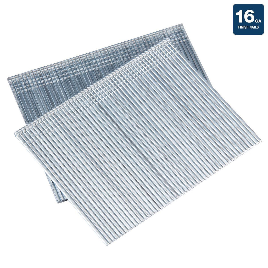 2-1/2 in. 16 GA Galvanized Finish Nails, 1000 Piece G83426