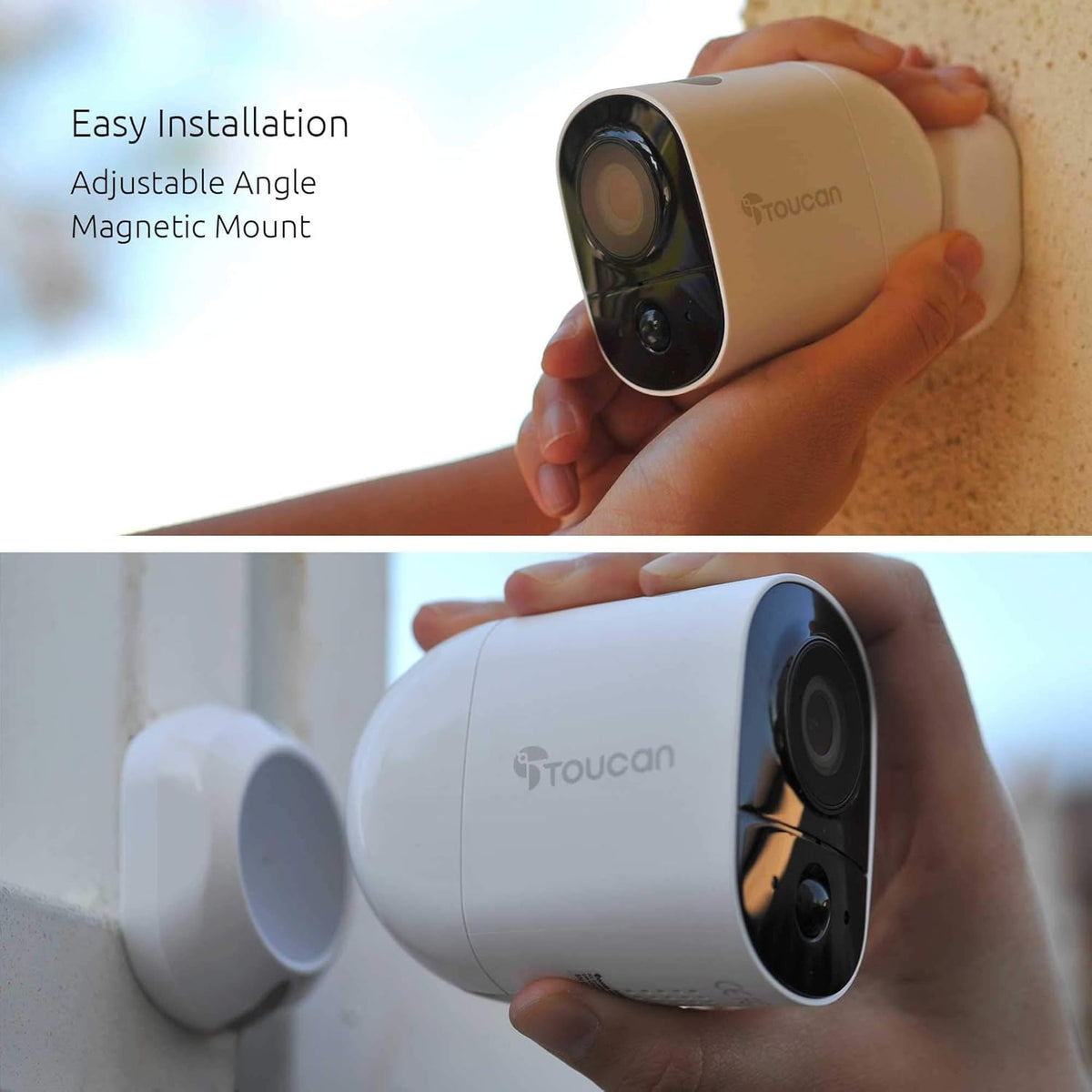 Wireless Battery Powered Security Camera, 1080P, Night Vision S807