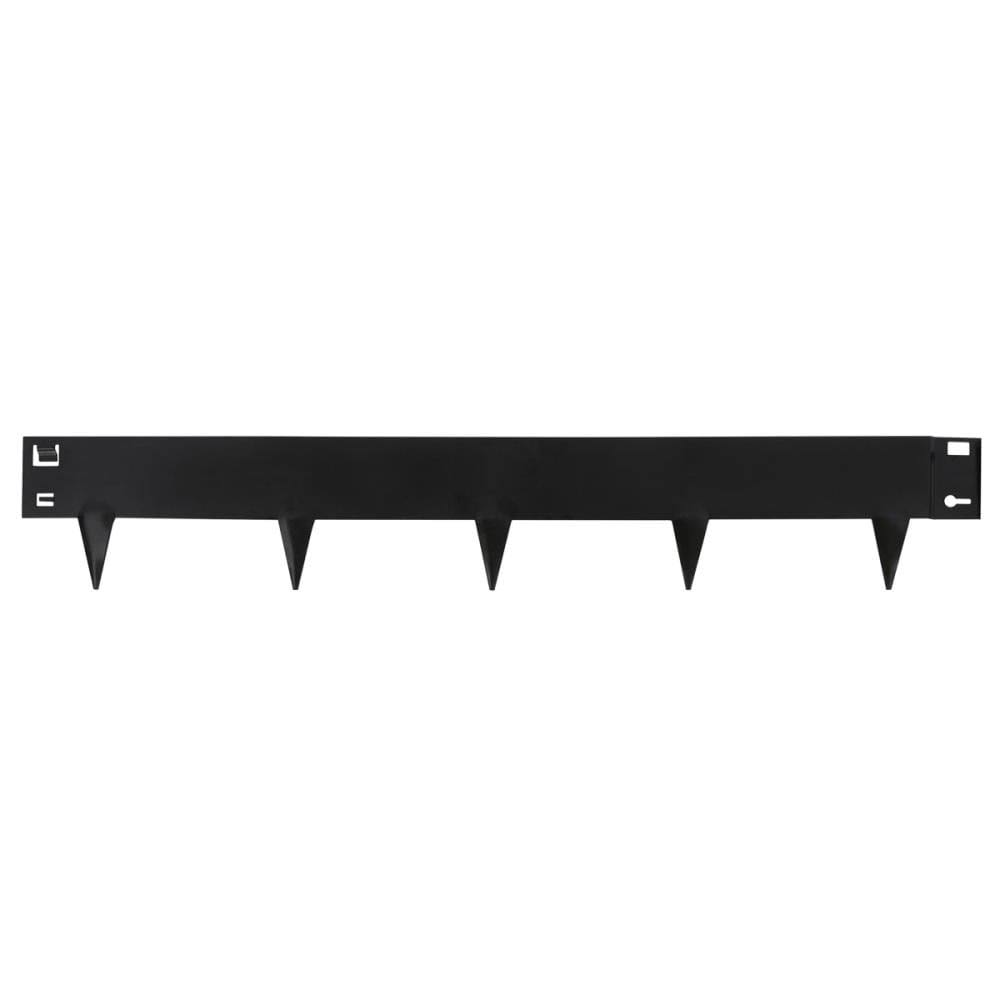 5-Pack Black Landscape Edging Section P39486