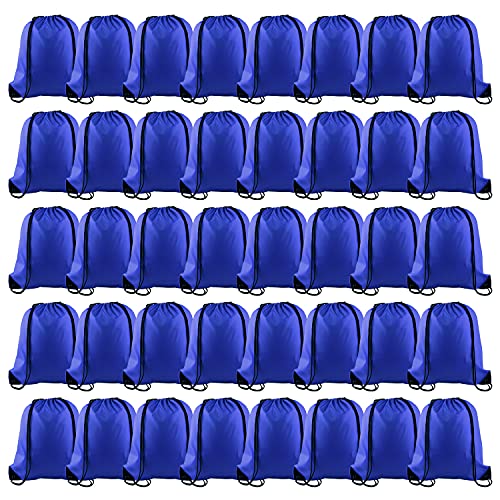 Blue Drawstring Backpack Bags Bulk B29739