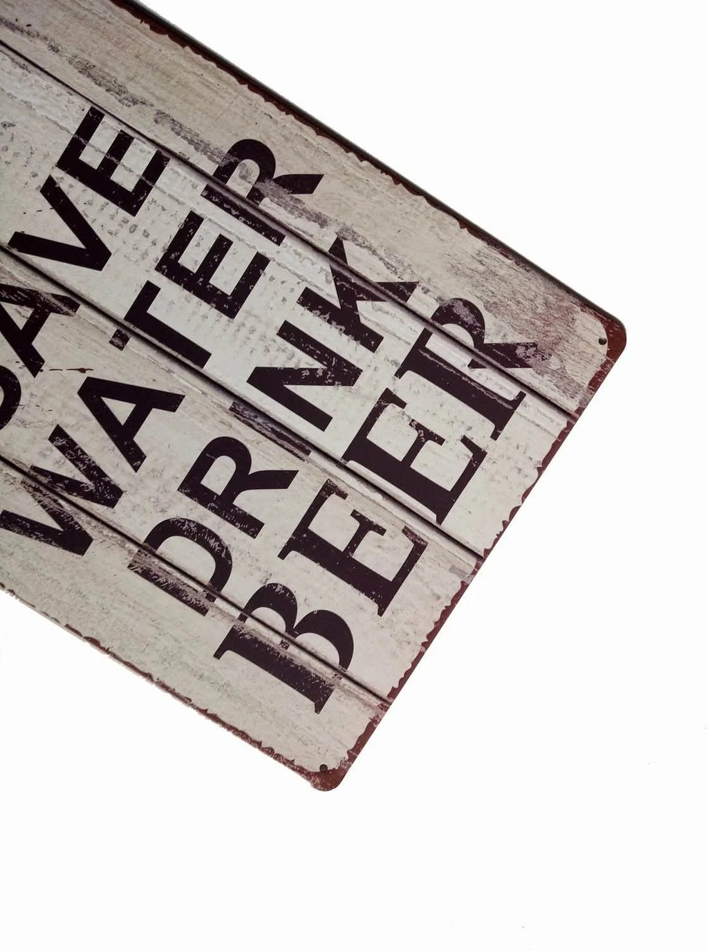 Retro Metal Tin Sign 12 X 8 V155
