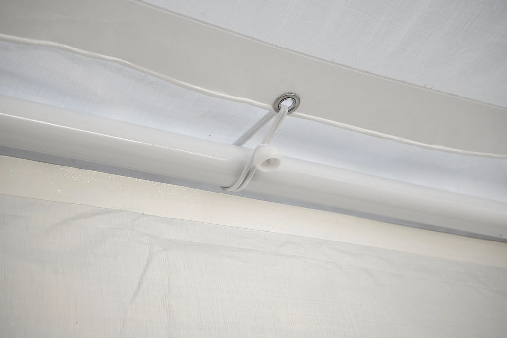 12' x 30' White Canopy Enclosure Kit J2482